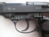 WALTHER P.38 480 SECRET CODE THE FIRST NAZI'S TIME MILITARY PRODUCTION ALL MATCHING WITH SHINY BORE BARREL LIKE NEW ORIGINAL CONDITION - 7 of 20
