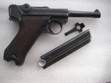 LUGER 1938 NAZI'S MILITARY IN VERY EXCELLENT ORIGINAL CONDITION
WITH MATCHING MAGAZINE FULL RIG - 3 of 19