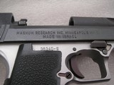 DESERT EAGLE-.44 MAGNUM PISTOL, ISRAEL MILITARY INDUSTRIES, MADE IN ISRAEL IN LIKE NEW CONDITION - 14 of 17