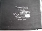 DESERT EAGLE-.44 MAGNUM PISTOL, ISRAEL MILITARY INDUSTRIES, MADE IN ISRAEL IN LIKE NEW CONDITION - 4 of 16