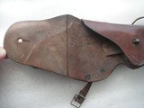 EARLY US MODEL 1912 TWO 1911 PISTOL HOLSTERS MADE BY ROCK ISLAND DATED 1913 AND 1914. - 6 of 20