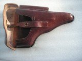 WALTHER P.38 EXTREMELY RARE 1940 PRODUCTION BROWN LEATHER HOLSTER IN
MINT ORIGINAL CONDITION - 12 of 12