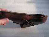 WALTHER P.38 EXTREMELY RARE 1940 PRODUCTION BROWN LEATHER HOLSTER IN
MINT ORIGINAL CONDITION - 6 of 12