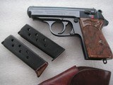 WALTHER PPK WW2 PRODUCTION FULL RIG IN EXCELLENT ORIGINAL CONDITION - 2 of 17