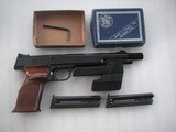 SMITH & WESSON MOD. 41 WITH COCKING INDICATOR & COUNTERWEIGHT SET IN LIKE NEW CONDITION - 2 of 18