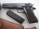 COLT 1911A1 U.S. ARMY IN LIKE NEW ORIGINAL CONDITION 1943 PRODUCTION FULL RIG - 2 of 18