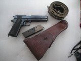 COLT MODEL 1911 FULL RIG 1917 PRODUCTION IN VERY GOOD CONDITION WITH ALL ORIGINAL PARTS - 1 of 20