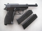 WALTHER NAZIS 1940 MFG. P38 IN VERY GOOD CONDITION FULL RIG WITH 2 MAGS & HOLSTER - 3 of 22