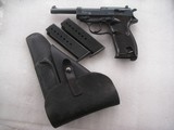 WALTHER NAZIS 1940 MFG. P38 IN VERY GOOD CONDITION FULL RIG WITH 2 MAGS & HOLSTER - 1 of 22