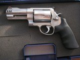 SMITH & WESSON MOD. 500 IN LIKE NEW ORIGINAL CONDITION IN THE FACTORY CASE WITH 4 " BARREL - 1 of 20