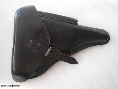 LUGER NAZI'S NAVY MAKER-MARKED WITH ACCEPTANCE-PROOFED HOLSTER IN EXCELLENT CONDITION