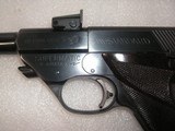 HIGH STANDARD MOGEL 102 CAL. .22LR PISTOL WITH 10 IN BARREL IN LIKE NEW ORIGINAL CONDITION - 3 of 20