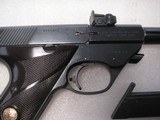 HIGH STANDARD MOGEL 102 CAL. .22LR PISTOL WITH 10 IN BARREL IN LIKE NEW ORIGINAL CONDITION - 8 of 20