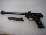 HIGH STANDARD MOGEL 102 CAL. .22LR PISTOL WITH 10 IN BARREL IN LIKE NEW ORIGINAL CONDITION - 1 of 20