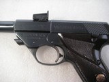 HIGH STANDARD MOGEL 102 CAL. .22LR PISTOL WITH 10 IN BARREL IN LIKE NEW ORIGINAL CONDITION - 4 of 20