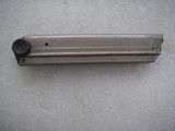 LUGER OVER 100 YEARS OLD ORIGINAL WOOD BOTTOM NICLE PLATED MAG IN 99% ORIGINAL - 2 of 11