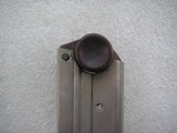 LUGER OVER 100 YEARS OLD ORIGINAL WOOD BOTTOM NICLE PLATED MAG IN 99% ORIGINAL - 9 of 11
