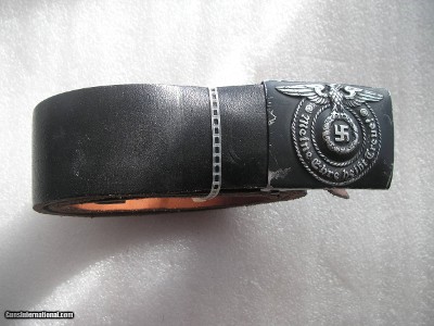 2 NAZI'S SS MILITARY WW2 BELTS