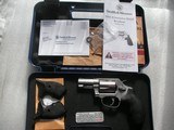 SMITH & WESSON MODEL 60.357 Mag LIKE NEW IN CASE POLISHED STAINLESS STEEL - 1 of 20