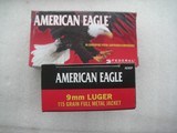 FEDERAL AMERICAN EAGLE 9mm AMMO FULL METAL JACKET 115 GR - 2 of 17