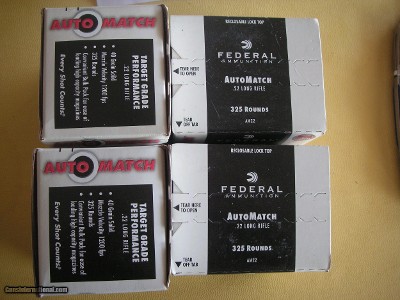 .22 CAL. AMMO, WINCHESTER, FEDERAL, CCI, ELEY & SPEER FOR SALE