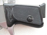 WALTHER MODEL PPK CALIBER .380 ACP LIKE NEW PISTOL IN ORIGINAL CASE WITH 2 MAGS - 10 of 20