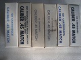 AMERICAN HIGHLY COLLECTIBLE CAL. 45 ACP MATCH COMPETITION AMMO FOR SALE - 7 of 20