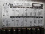 CALIBER 7.7 JAP. MADE BY NORMA
SWEDEN PRECISION MATCH GRADE AMMUNITION - 7 of 12