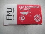 .32 ACP (7.65mm) AMMO FOR SALE - 20 of 20