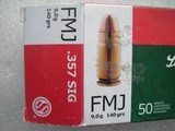 357 SIG.CALIBER
AMMO FOR SALE - 5 of 16