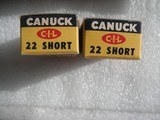.22 SHORT CANUCK STANDARD VELOCITY C-I-L CANADIAN INDUSTRIES VINTAGE AMMO - 11 of 13