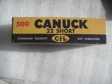 .22 SHORT CANUCK STANDARD VELOCITY C-I-L CANADIAN INDUSTRIES VINTAGE AMMO - 5 of 13