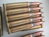 8 MM MAUSER (8X57) 198 GR FULL METAL JACKET MILITARY AMMO - 3 of 3