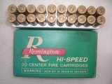 REMINGTON CALIBER 264 WIN. MAGNUM 140 GRAIN HI-SPEED POINTED SOFT POINT - 2 of 4