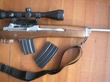RUGER MINI 14 EARLY 1980 PRODUCTION IN LIKE NEW ORIGINAL CONDITION WITH SCOPE - 5 of 20