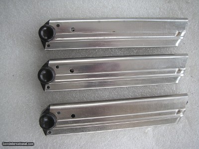 LUGER 8 ROUNDS MAGAZINES MADE IN SWITZERLAND IN EXSELLENT CONDITION