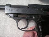 MAUSER RARE 1942 PRODUCTIONP.38 FULL RIG IN LIKE NEW ORIGINAL CONDITION - 7 of 20