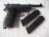 MAUSER RARE 1942 PRODUCTIONP.38 FULL RIG IN LIKE NEW ORIGINAL CONDITION - 3 of 20