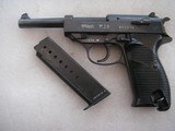 WALTHER P.38 ZERO-SERIES IN EXCELLENT ORIGINAL CONDITION WITH MATCHING MAG. - 2 of 17