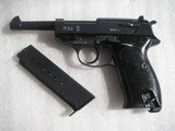 WALTHER P.38 1941 MFG IN EXCELENT CONDITION WITH MATCHING S/N MAGAZINE - 1 of 19