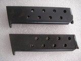 FN (FABRIQUE NATIONALE) BROWNING MODEL 1922 CALIBER 7.65mm MAGAZINES - 1 of 6