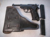 WALTHER NAZI'S MODEL P.38 ac/43 IN 98% ORINAL FINISH AND BRIGHT AND SHINY BORE - 1 of 16