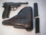 WALTHER NAZI'S MODEL P.38 ac/43 IN 98% ORINAL FINISH AND BRIGHT AND SHINY BORE - 2 of 16