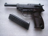 WALTHER HP COMMERCIAL WITH NAZI'S MILITARY E/358 PROOF IN 98% ORIGINAL FINISH - 1 of 16