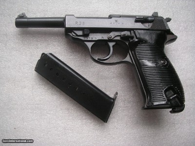 WALTHER P.38 1945 ac-45 PRODUCTION TAKEN BY RUSSIANSFROM THE NAZI'S IN WW2