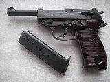 WALTHERCOMMERCIAL MODEL HP WITH RARE NAZI'S MILITARY E/359 PROOF - 2 of 18