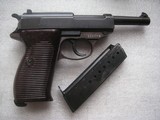 WALTHERCOMMERCIAL MODEL HP WITH RARE NAZI'S MILITARY E/359 PROOF - 3 of 18