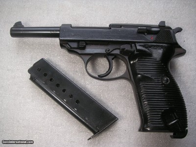 WALTHER MODEL HP RUSSIAN CAPTURED WITH E/359 MILITARY PROOF AND HIGH POLISH FINISH