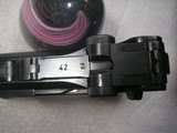 LUGER 1939 FULL RIG, HOLSTER IN RARE LIKE NEW ORIGINAL CONDITION WITH MATCHING S/N MAGAZINE - 6 of 20