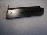 WALTHER P.38 FACTORY 1940 PRODUCTION ZERO-SERIES MAGAZINE BLANK WITHOUT SERIAL NUMBER
